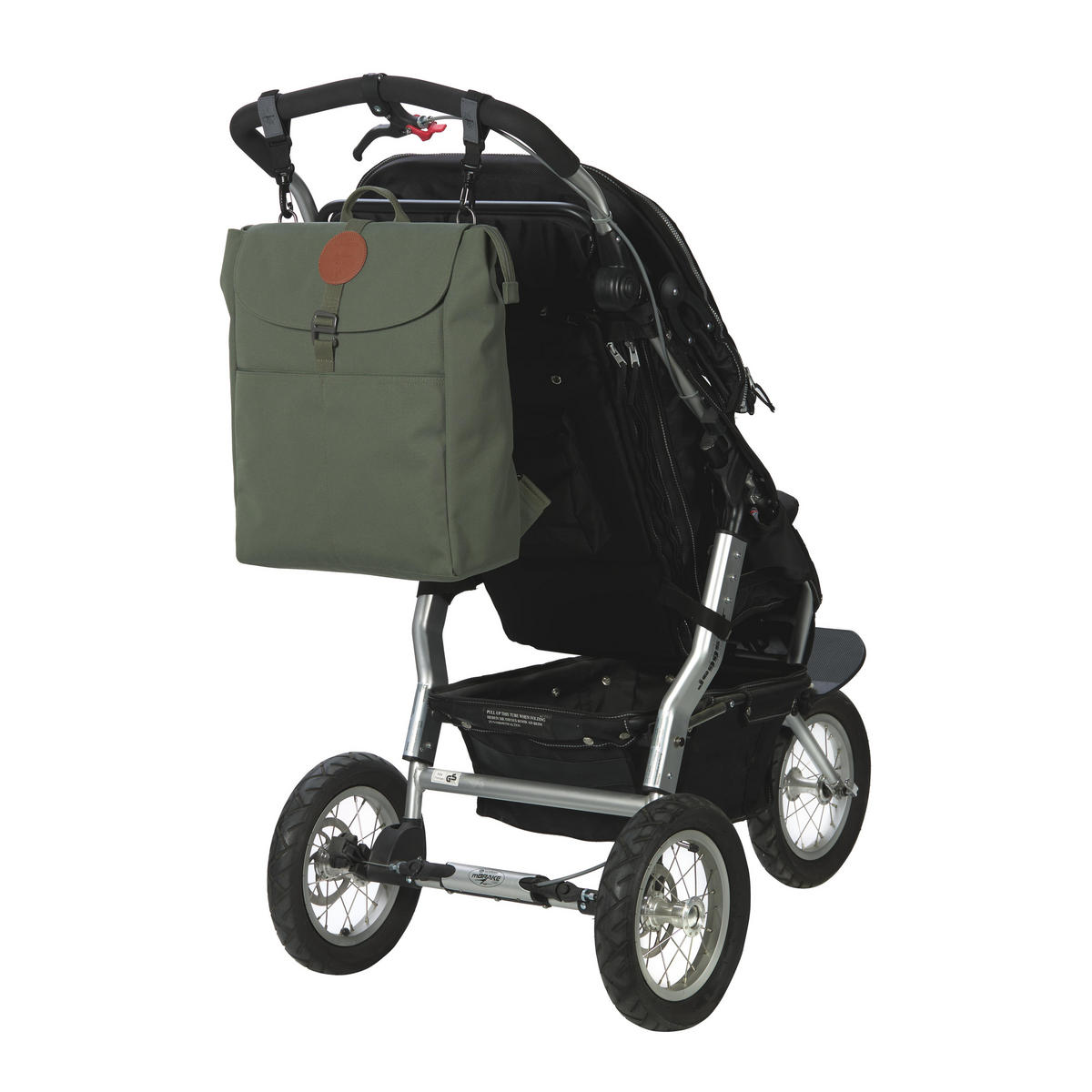 WICKELRUCKSACK Adventure Backpack  - Olivgrün, Basics, Kunststoff (34/14/42cm) - Lässig