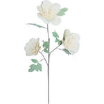 KUNSTBLUME - Creme/Braun, Basics, Papier/Kunststoff (84cm) - Ambia Home