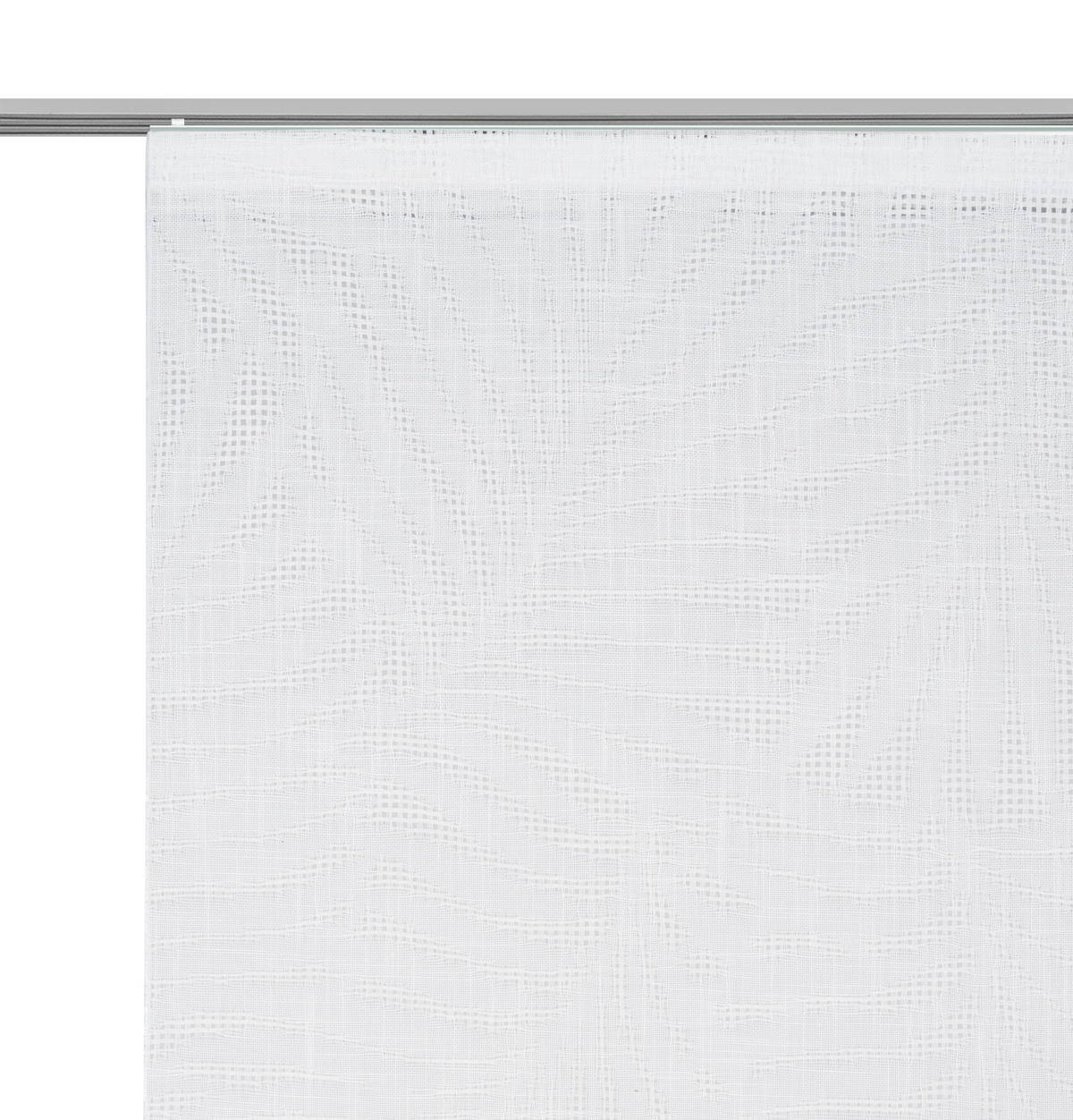 PANELNA ZAVESA    60/260 cm  - bela, Design, tekstil (60/260cm) - Novel