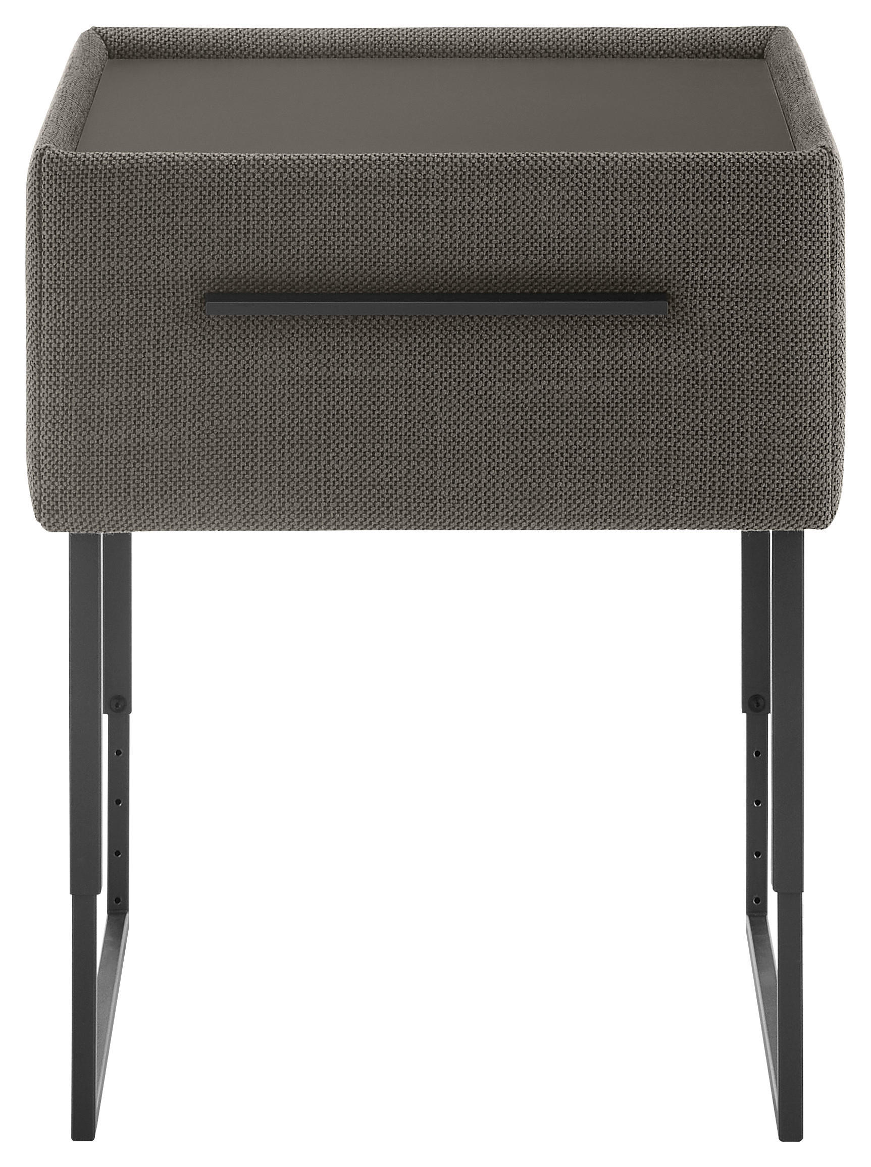 Dieter Knoll NOČNÍ STOLEK, smrk, borovice, hnědá, 49,3/45,5-61,5/45,9 cm