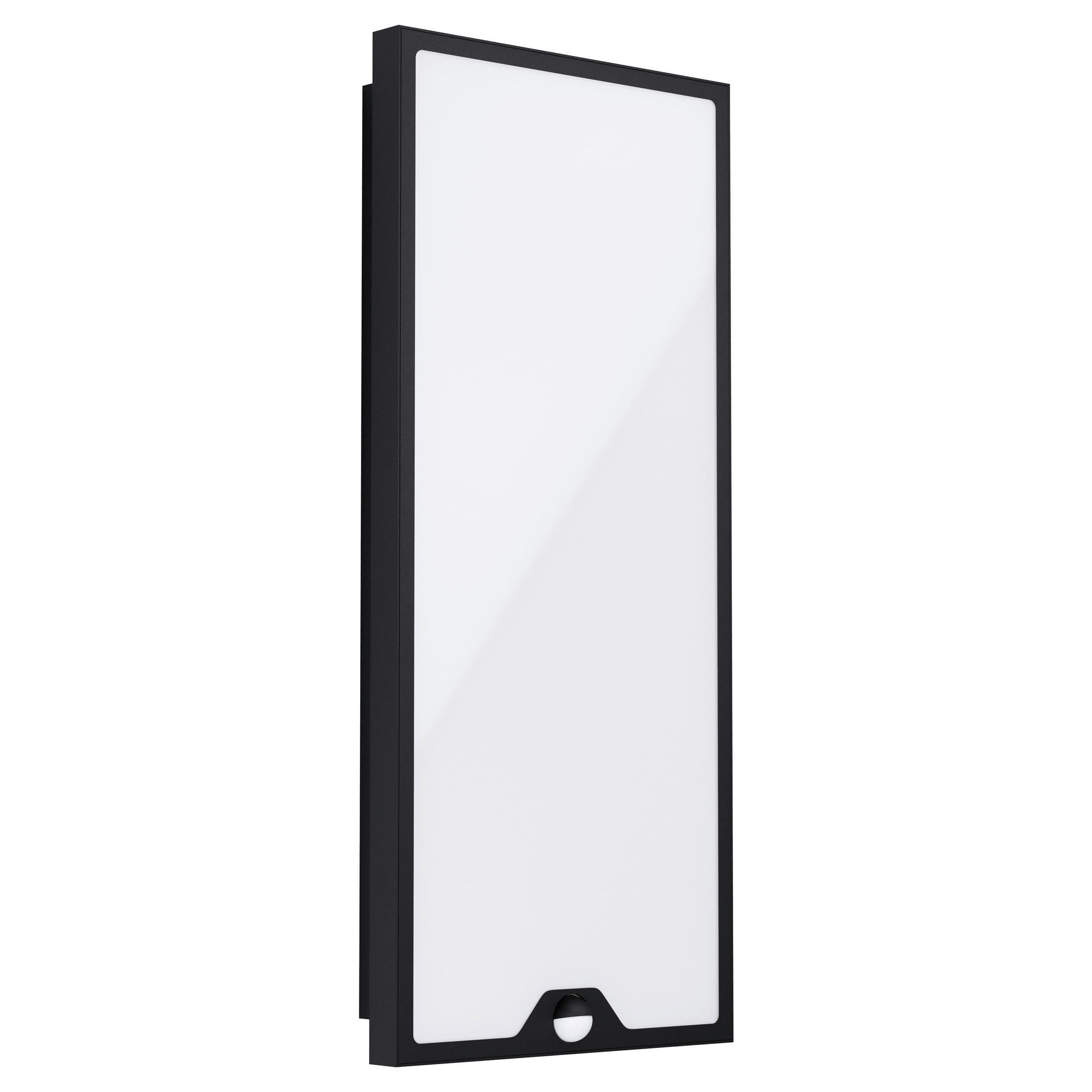 VÄGGLAMPA UTOMHUS - vit/svart, Design, metall/plast (25/8/57cm) - Eglo
