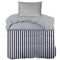BETTWÄSCHE Renforcé 155/220 cm  - Dunkelblau, Basics, Textil (155/220cm)