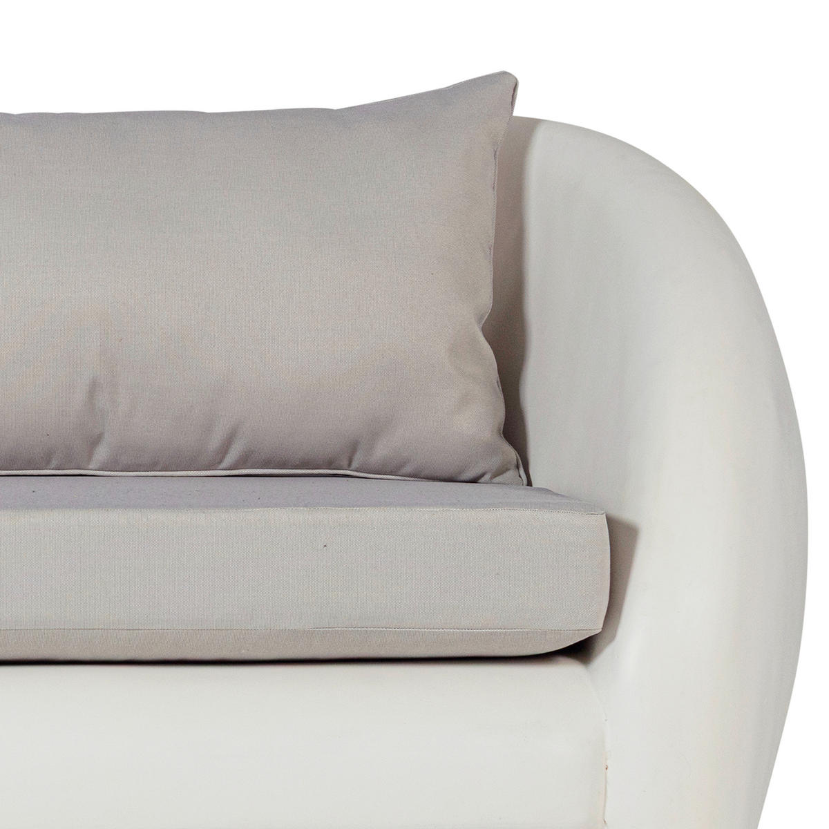 LOUNGEGARNITUR   222/83/88 cm  - Naturfarben, MODERN, Kunststoff/Textil (222/83/88cm) - Livetastic