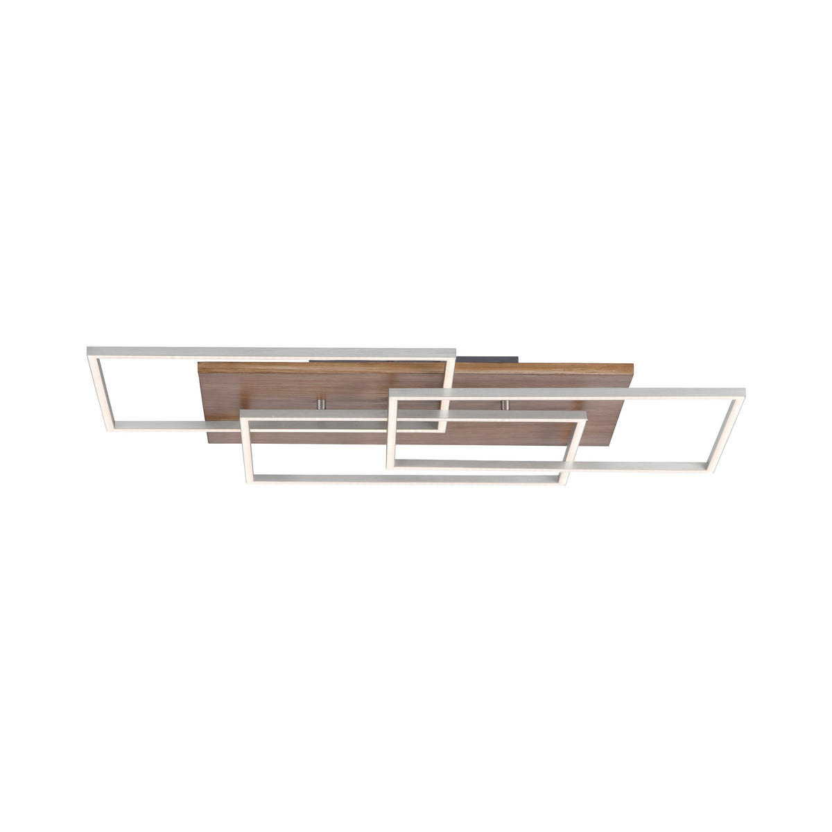 LED-DECKENLEUCHTE   - LIFESTYLE, Holz/Kunststoff (82/50cm)
