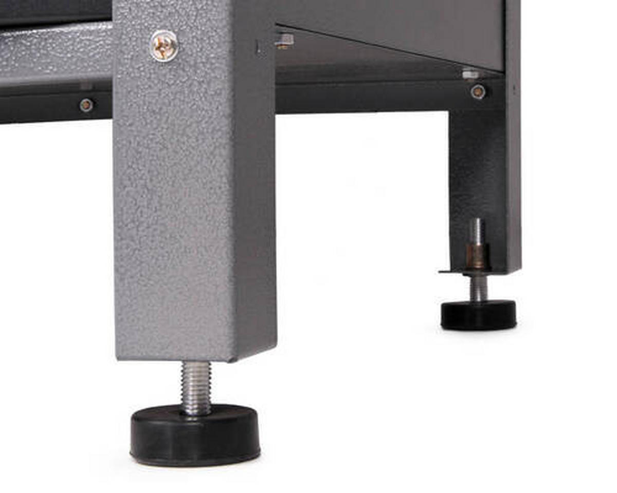 WERKBANKSET 240/205/60 cm  - Anthrazit/Grau, Basics, Holz/Metall (240/205/60cm)