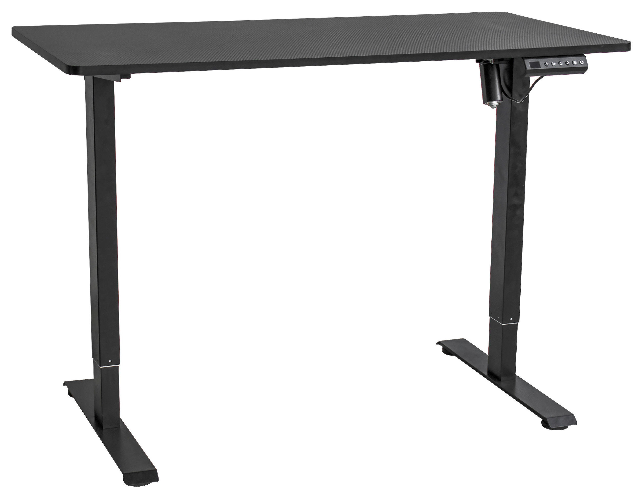 Schreibtisch B 120cm H 118cm Emil 2 Schwarz