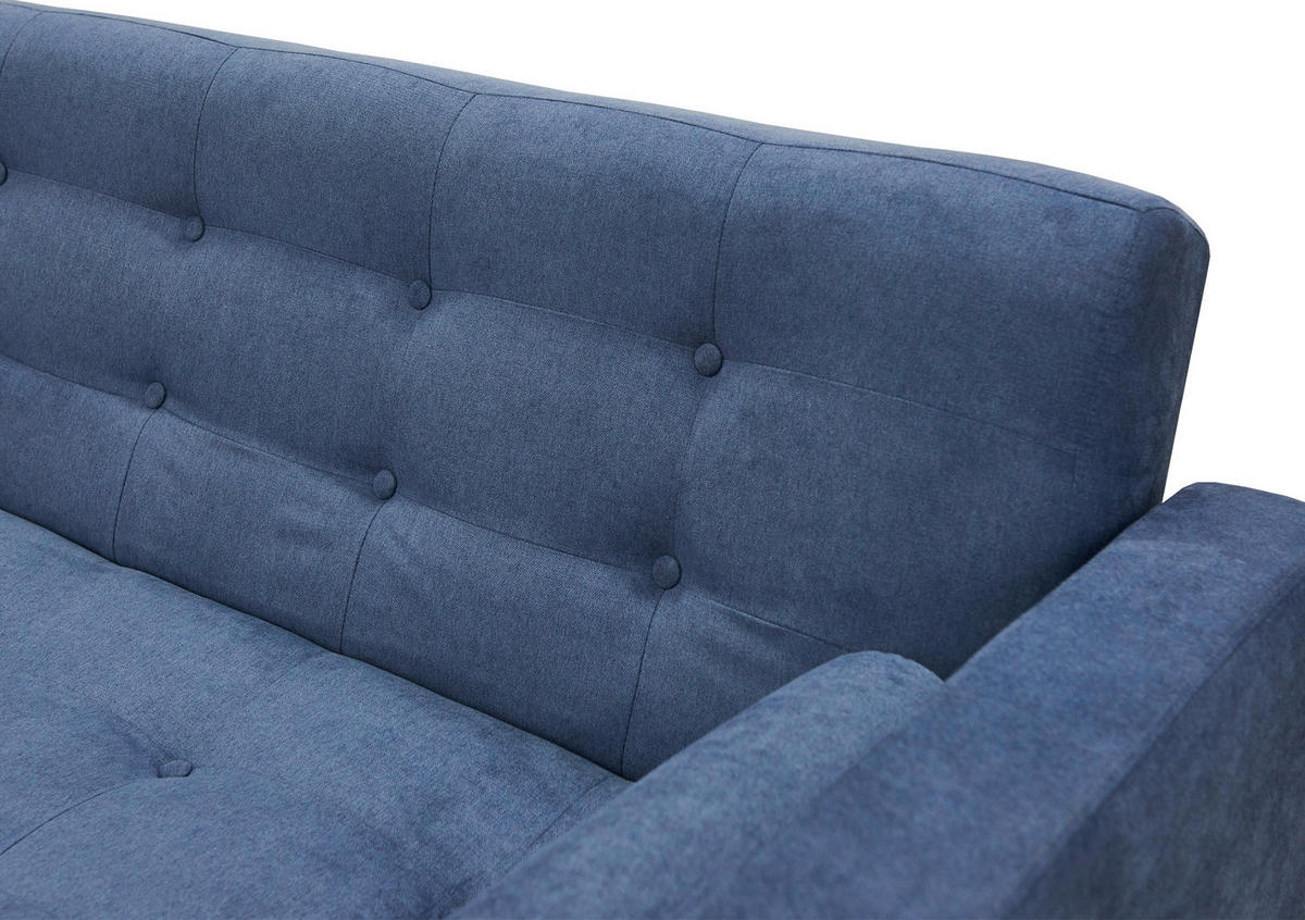 TROSJED NA RAZVLAČENJE tekstil  plava    - crna/plava, Design, tekstil/metal (223/89/86cm) - P & B