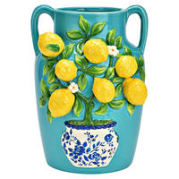 VASE  - Multicolor, Basics, Keramik (19,8/26/19,8cm)