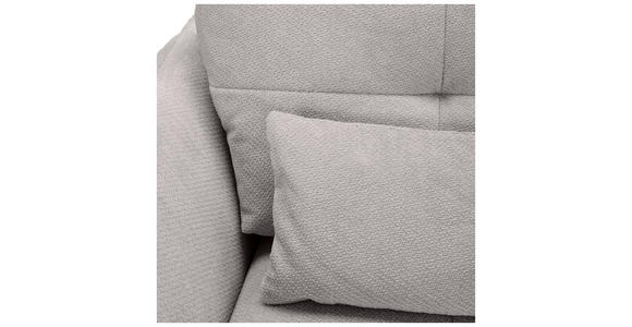 SESSEL in Webstoff Hellgrau  - Hellgrau/Schwarz, KONVENTIONELL, Textil/Metall (112/88/120cm) - Carryhome