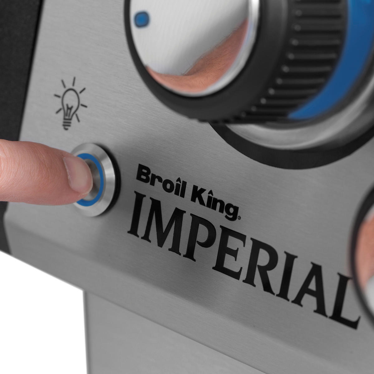 PLINSKI ŽAR  IMPERIAL - barve nerjavečega jekla, Basics, kovina (178/125cm) - Broil King