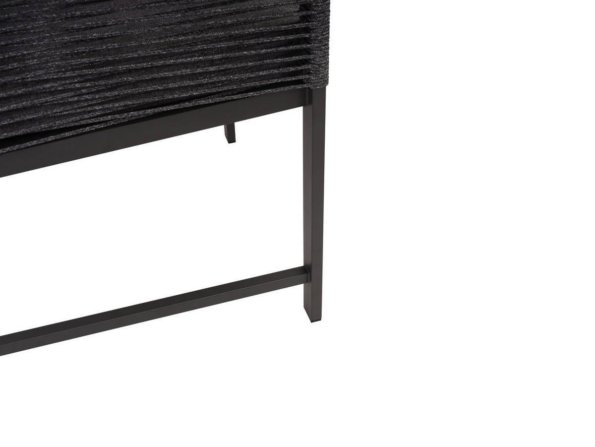 GARTENSESSEL - Dunkelgrau/Naturfarben, MODERN, Kunststoff/Textil (59/86/68cm) - Ambia Garden