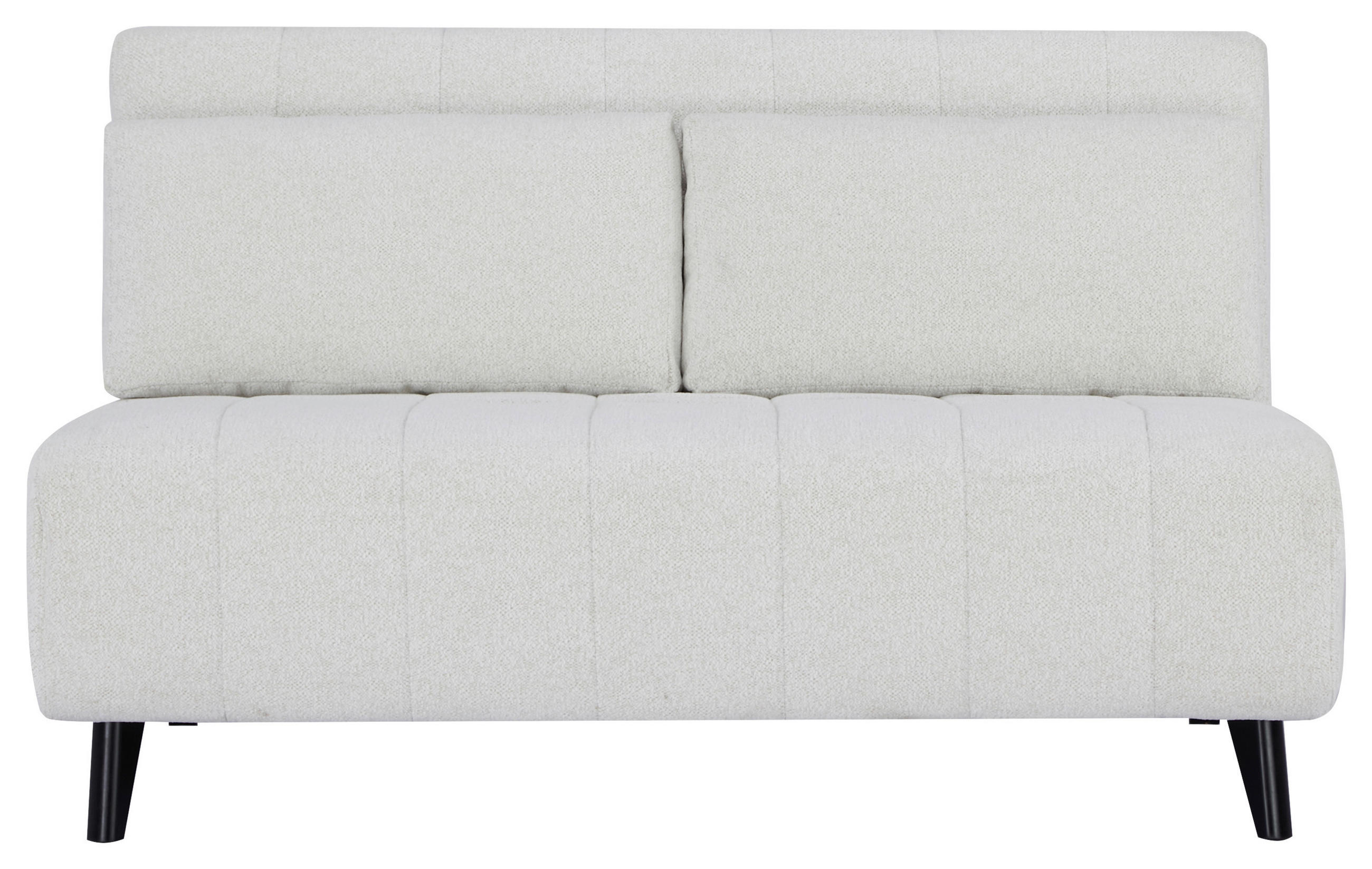 SCHLAFSOFA Webstoff Weiß  - Schwarz/Weiß, Design, Holz/Textil (143/82/88cm) - Carryhome