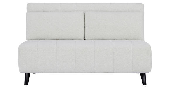 SCHLAFSOFA Webstoff Weiß  - Schwarz/Weiß, Design, Holz/Textil (143/82/88cm) - Carryhome