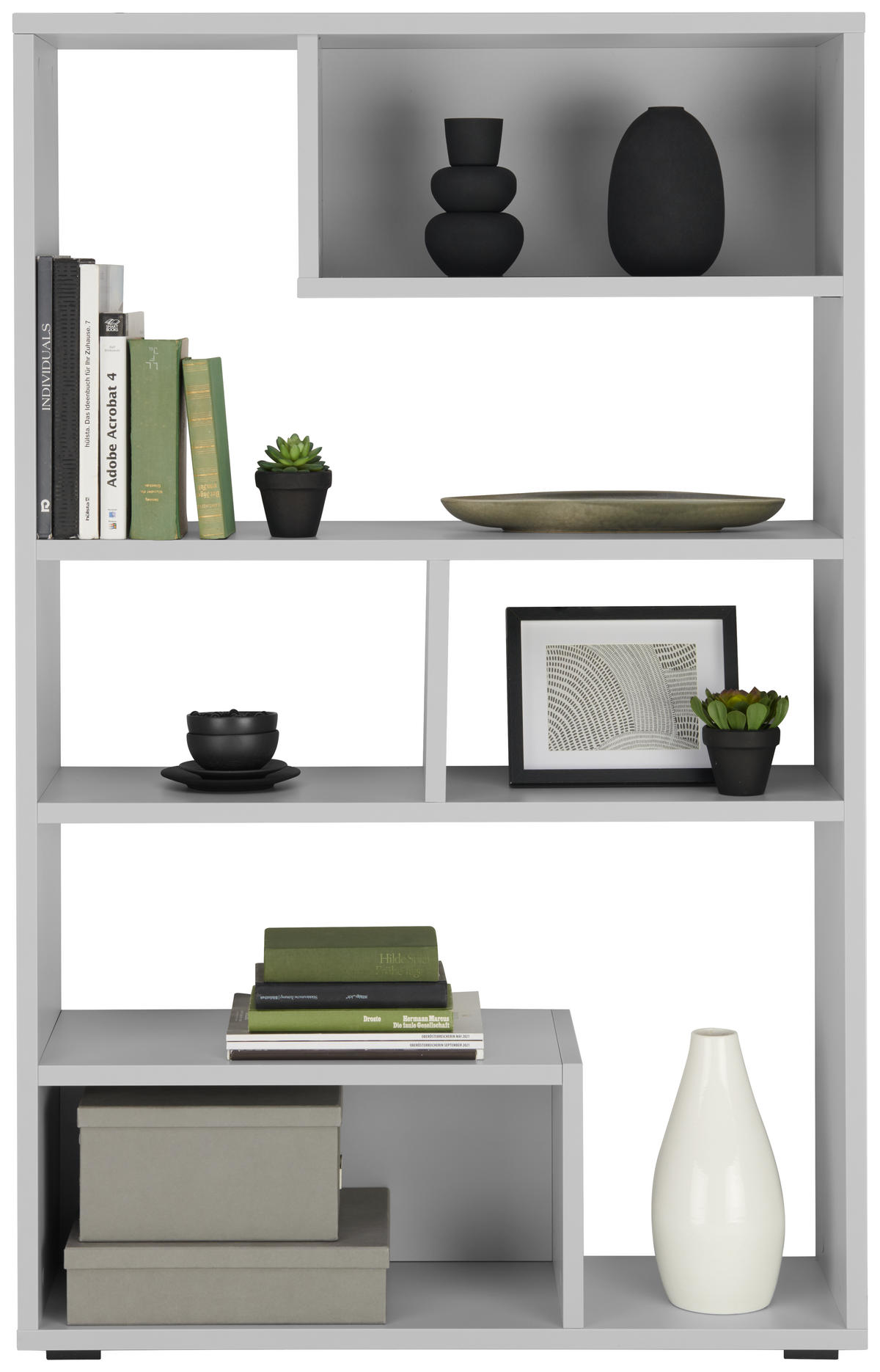 TÉRELVÁLASZTÓ szürke  - szürke, Modern, műanyag/faalapú anyag (92/146/30cm) - Hom`in