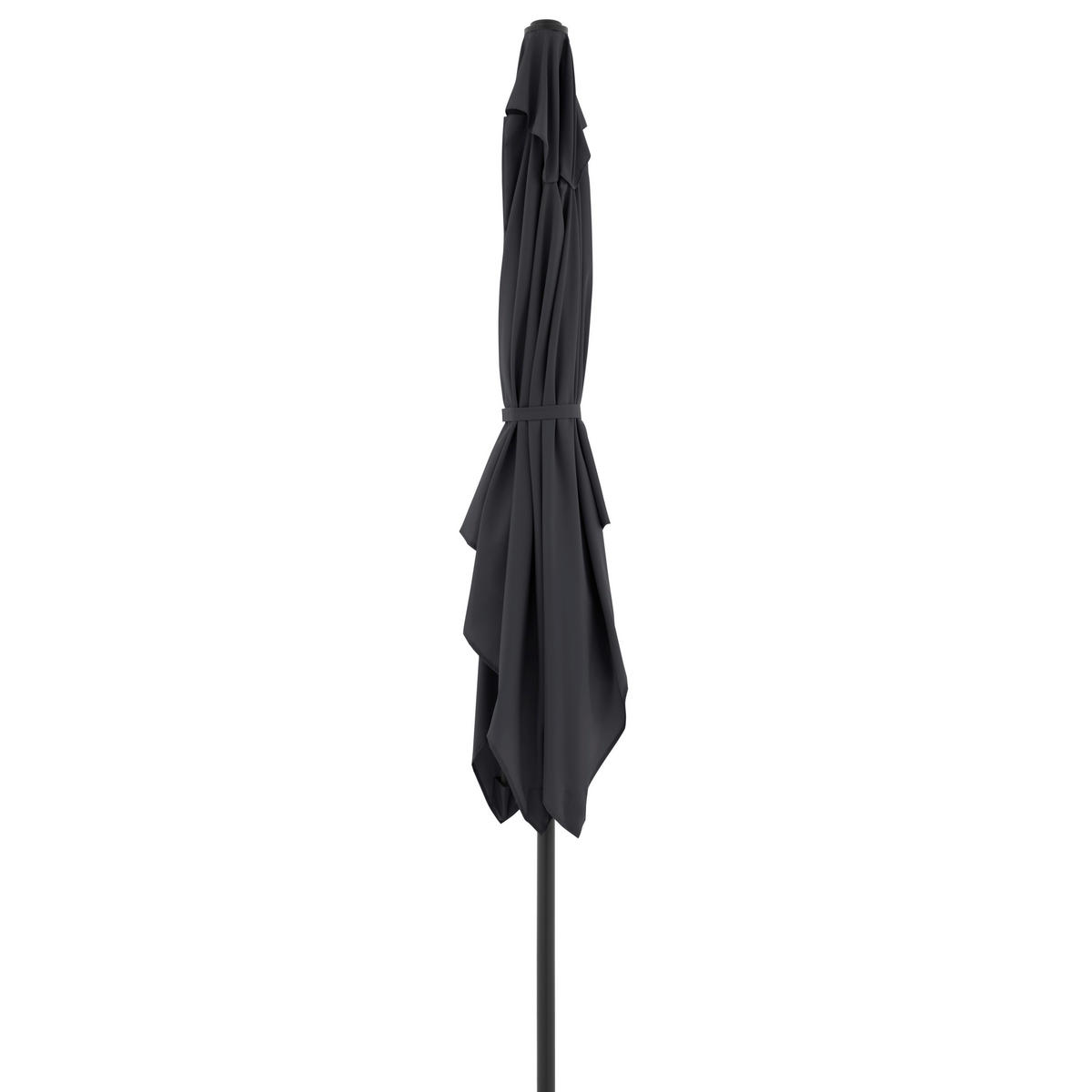 SONNENSCHIRM  250/200 cm  - Anthrazit, Basics, Textil/Metall (250/200cm) - Doppler