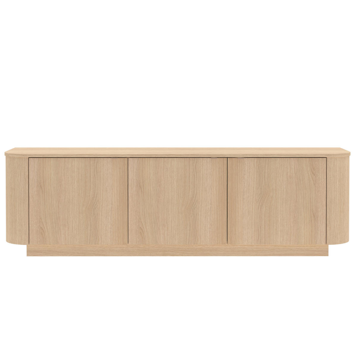 LOWBOARD  181/53/43 cm  - Eichefarben/Beigebraun, Design, Holzwerkstoff/Metall (181/53/43cm) - MID.YOU