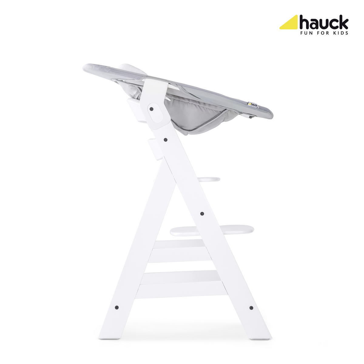 WIPPE ALPHA BOUNCER   - Weiß/Grau, KONVENTIONELL, Textil (66/49/45cm) - Hauck