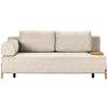 SCHLAFSOFA Bouclé Beige  - Beige/Naturfarben, Design, Holz/Textil (211/88/102cm) - Niels Andersson