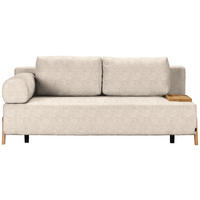 SCHLAFSOFA in Holz, Textil Beige  - Beige/Naturfarben, Design, Holz/Textil (211/88/102cm) - Niels Andersson