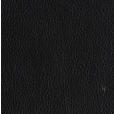 ECKSOFA DUA in Echtleder Schwarz  170/293 cm  - Chromfarben/Schwarz, Design, Leder/Metall (170/293cm) - Novel