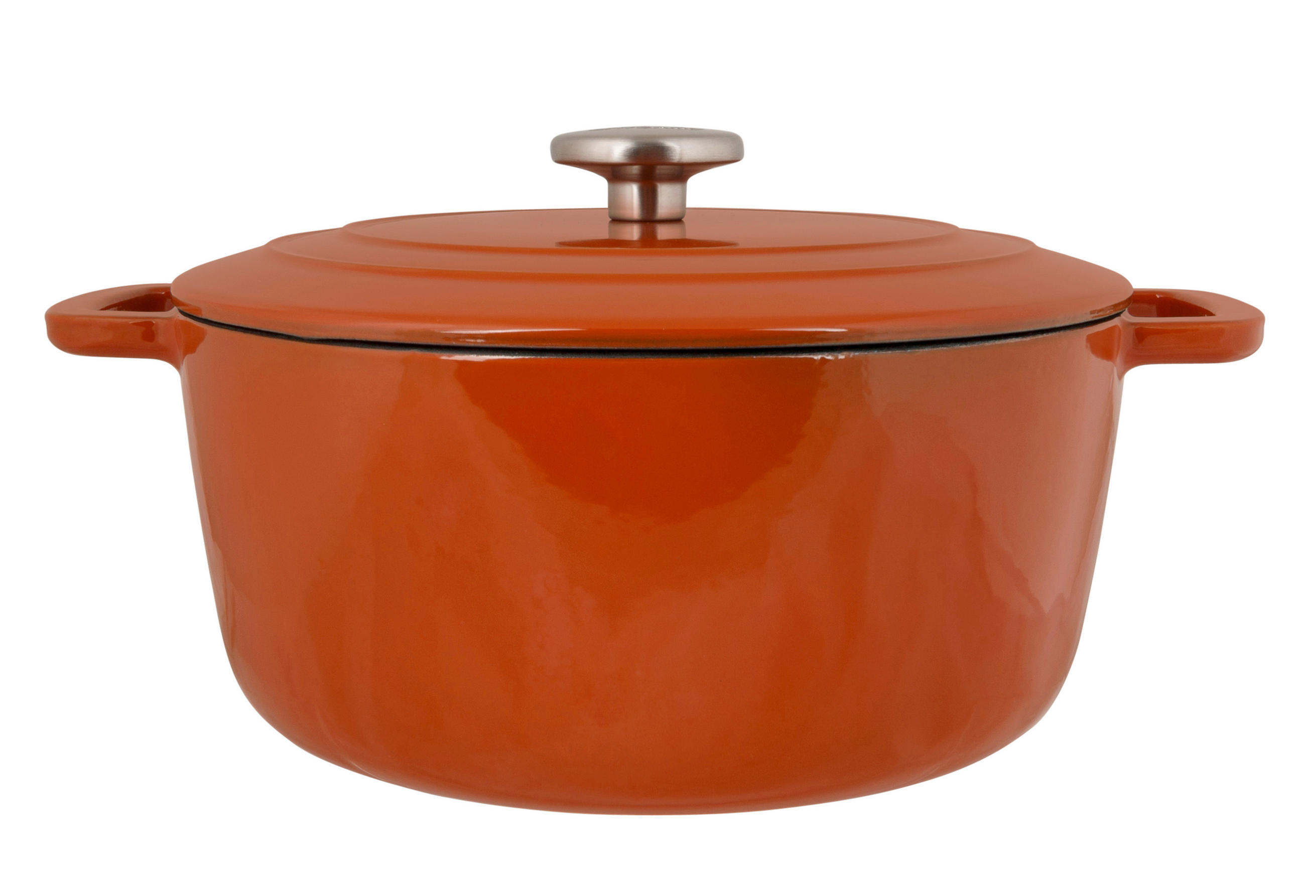 LITOŽELEZNI PEKAČ  FONTESTIC    6,9 l  - oranžna, Basics, kovina (6,9l)