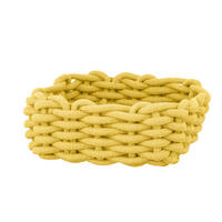 AUFBEWAHRUNGSKÖRBCHEN     - Senfgelb, KONVENTIONELL, Textil (21,5/7,5/21,5cm) - Schöner Wohnen