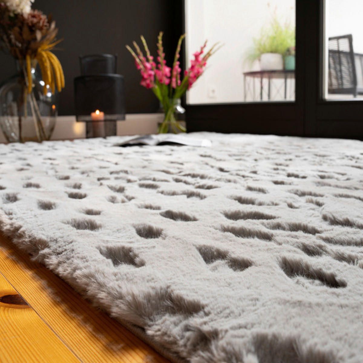 HOCHFLORTEPPICH 200/290 cm My Valley  - Silberfarben, Basics, Textil (200/290cm)