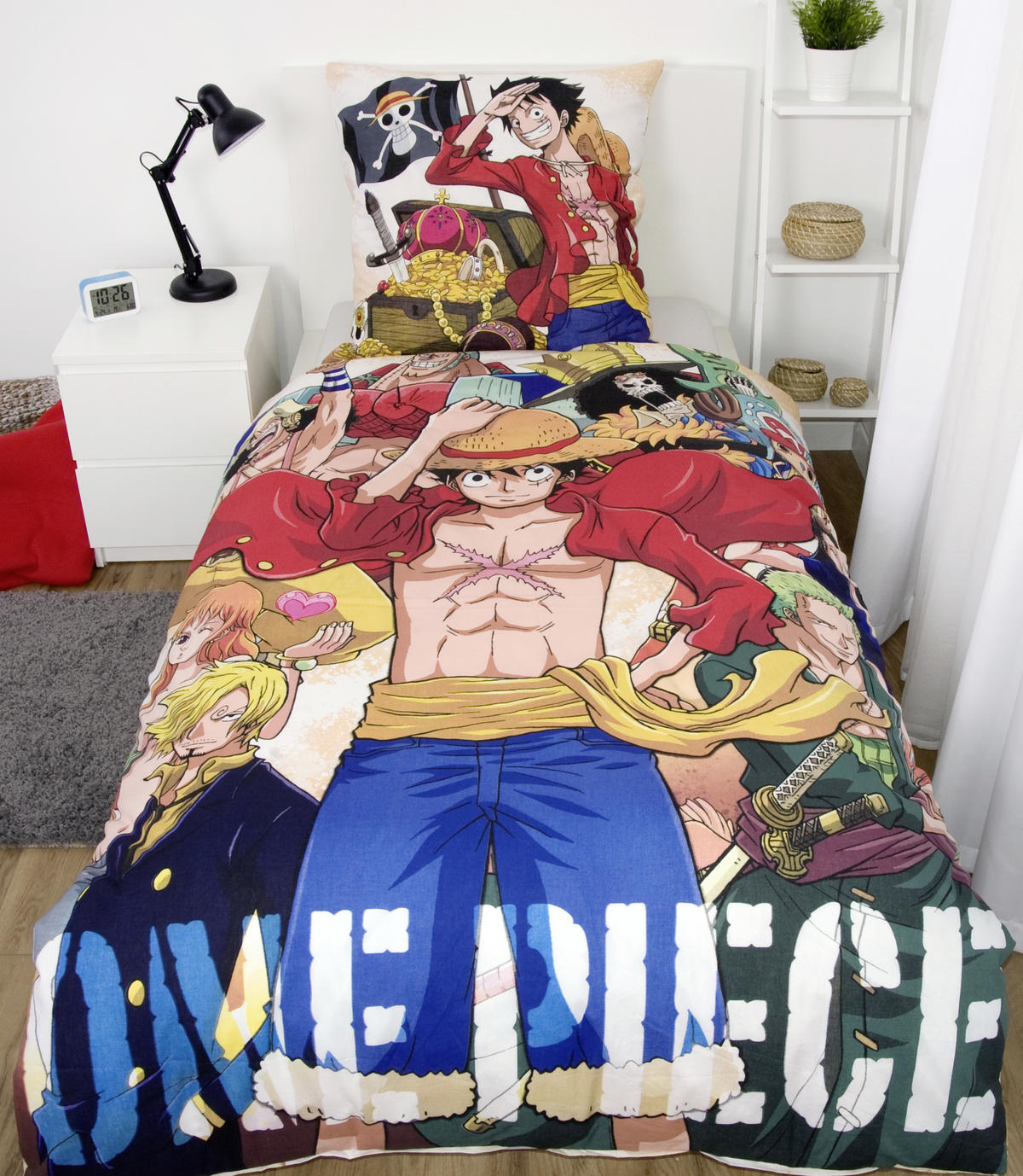 JUGENDBETTWÄSCHE One Piece Renforcé 135/200 cm  - Multicolor, Trend, Textil (135/200cm) - Herding