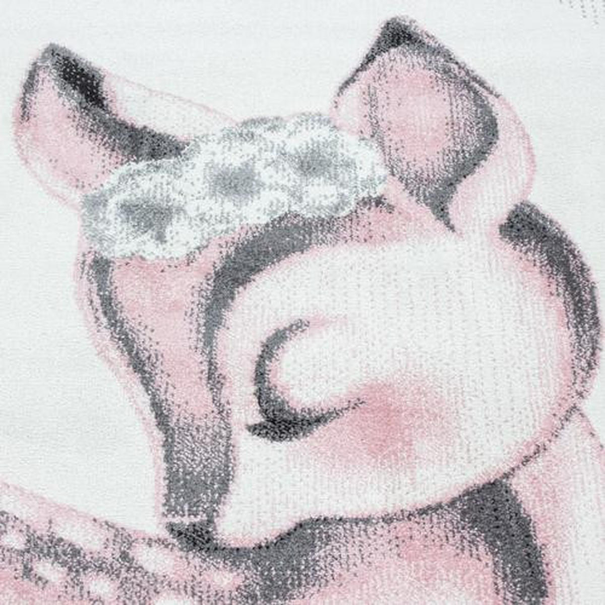 KINDERTEPPICH 160 cm Bambi  - Rosa, Trend, Textil (160cm) - Ben'n'jen