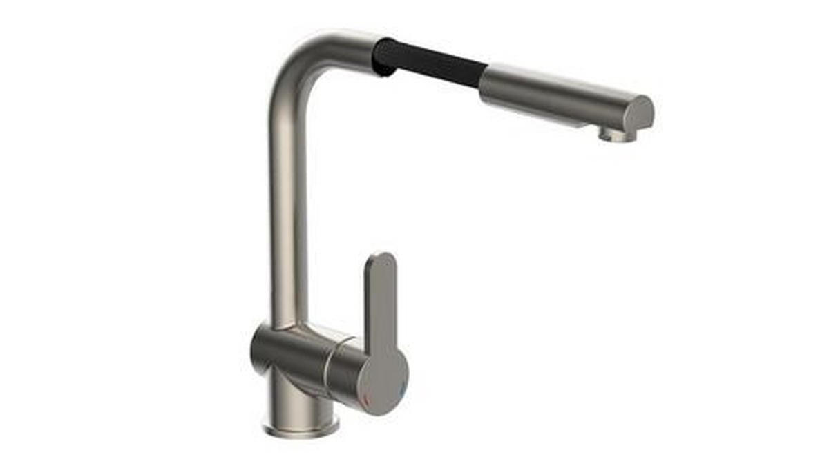 KÜCHENARMATUR - Edelstahlfarben, Basics, Metall (11,3/29,8/24,9cm) - Xora