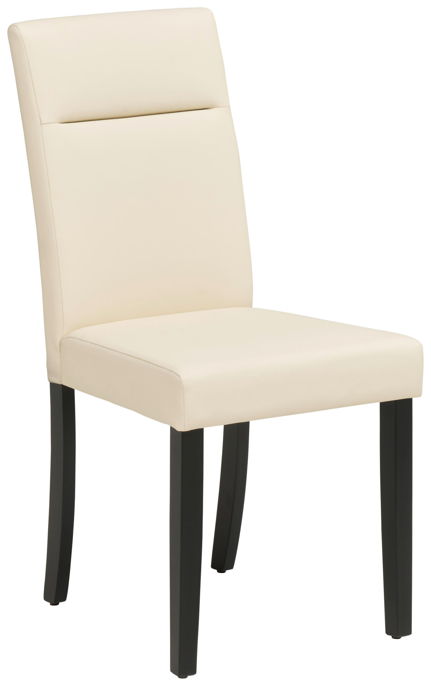 STUHL     Schwarz, Beige  - Beige/Schwarz, Basics, Holz (57/96/44cm) - Livetastic
