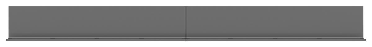 REGALELEMENT Schwarz  - Schwarz, Basics, Metall (105/11/20cm) - Visiona