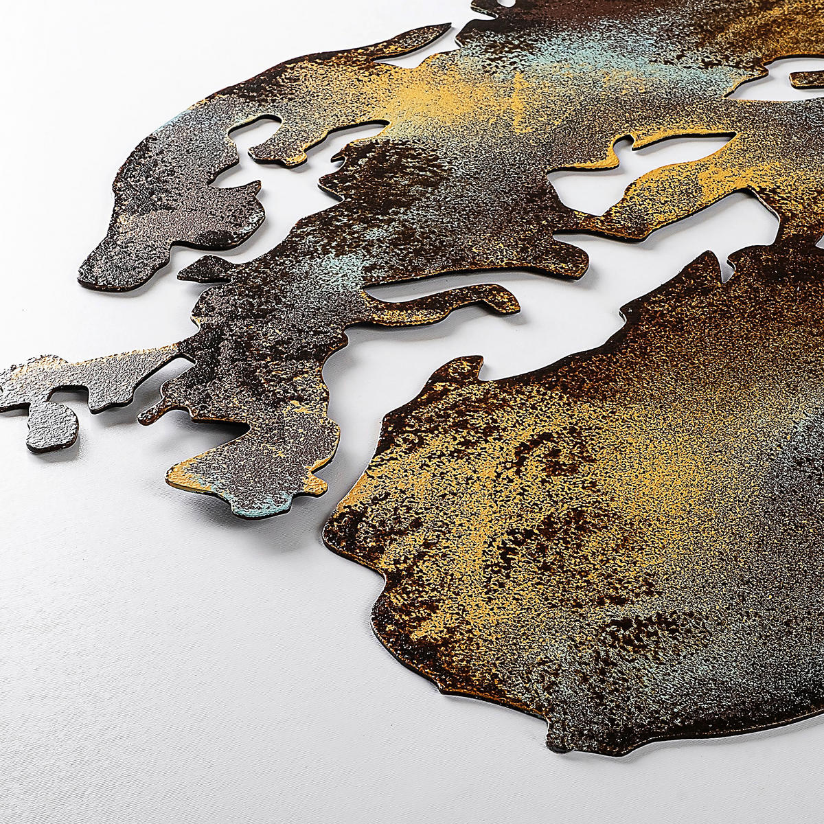 METALLBILD  - Multicolor, Basics, Metall (59/150cm)