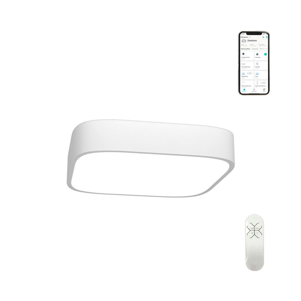 LED-DECKENLEUCHTE 60/60/8,5 cm   - Weiß, Design, Kunststoff (60/60/8,5cm) - P & B