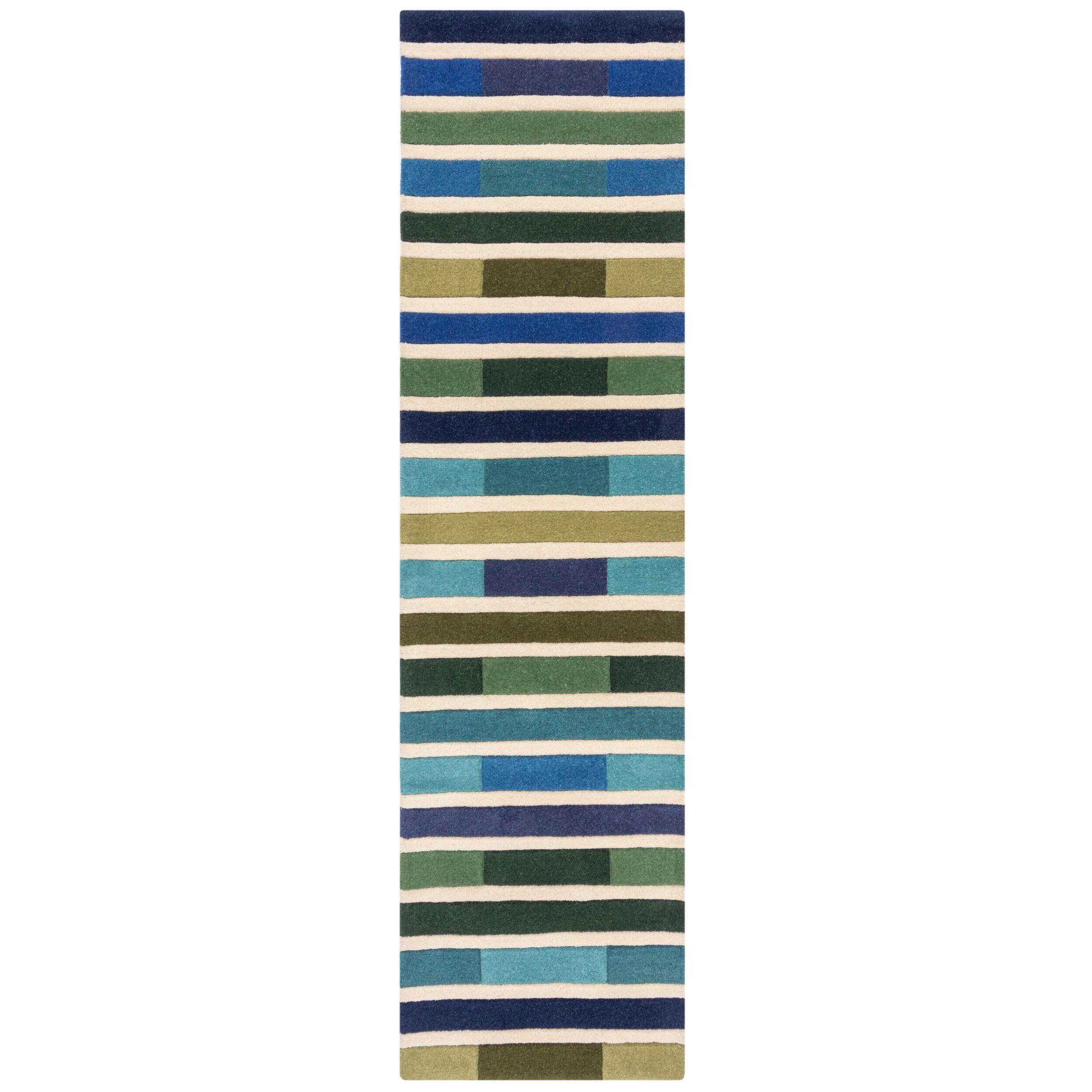 Flair Rugs VLNĚNÝ KOBEREC, 60/230 cm zelená