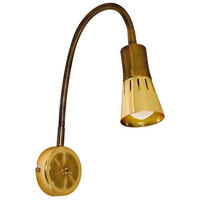 VÄGGLAMPA 31/24/8 cm   - guldfärgad, Basics, metall (31/24/8cm)