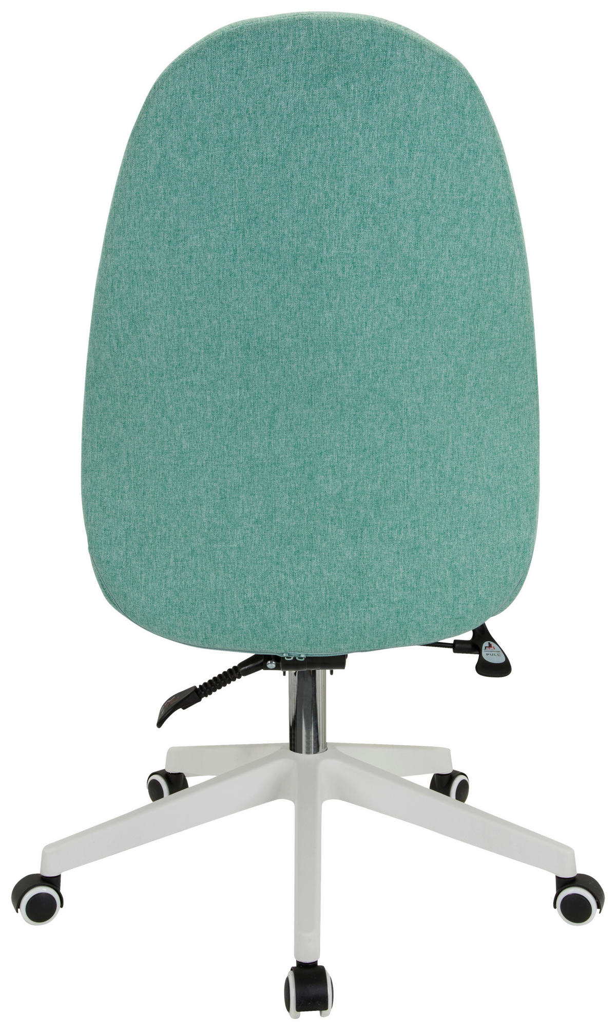 DREHSTUHL  in Flachgewebe Mintgrün  - Weiß/Mintgrün, Basics, Kunststoff/Textil (56/104/58cm) - MID.YOU