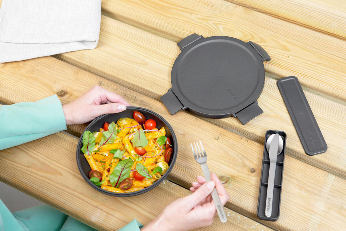 SADA PŘÍBORŮ, nerezová ocel, 3dílné - Basics, kov/plast (18.5/2.3/4.5cm) - Brabantia
