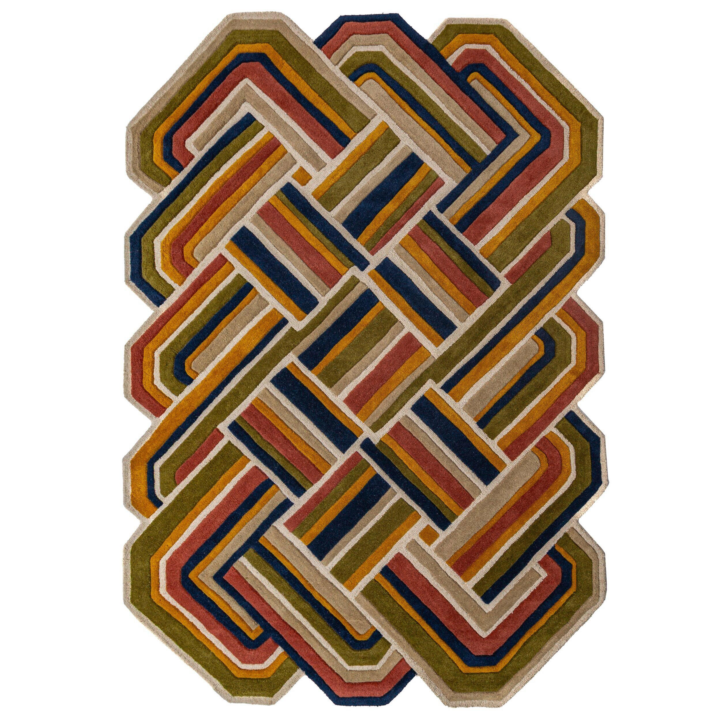 Flair Rugs VLNĚNÝ KOBEREC, 140/200 cm terracotta