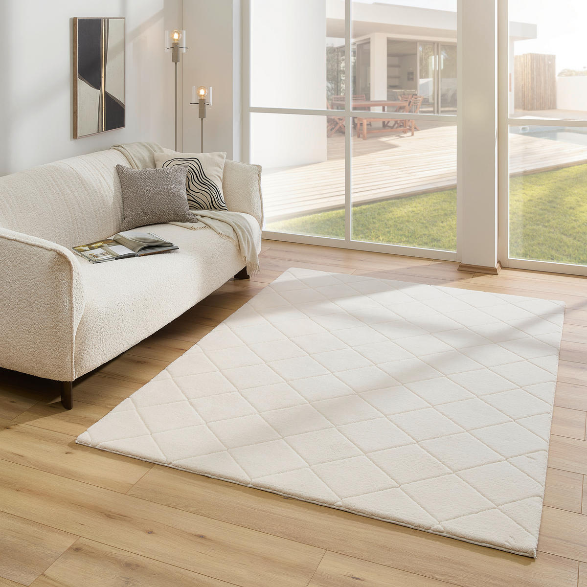 KOBEREC S VYSOKÝM VLASEM, 80/150 cm,  - Basics, textil (80/150cm) - Novel