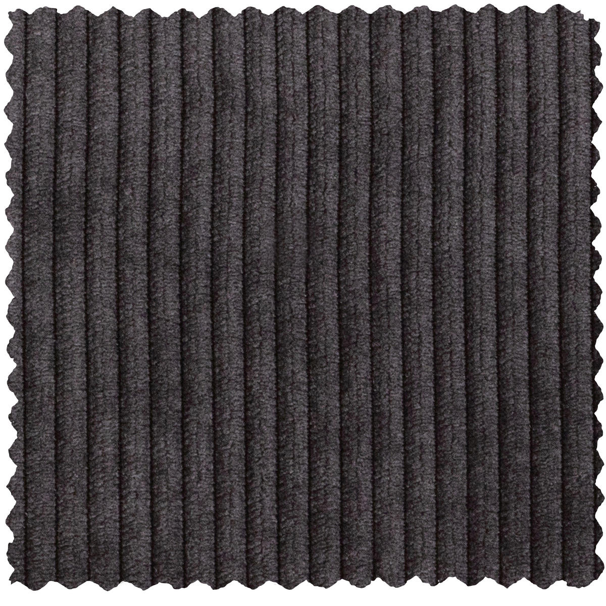 ECKSOFA Thomas Dunkelgrau Webstoff  - Dunkelgrau/Schwarz, Design, Kunststoff/Textil (197/283cm) - Livetastic