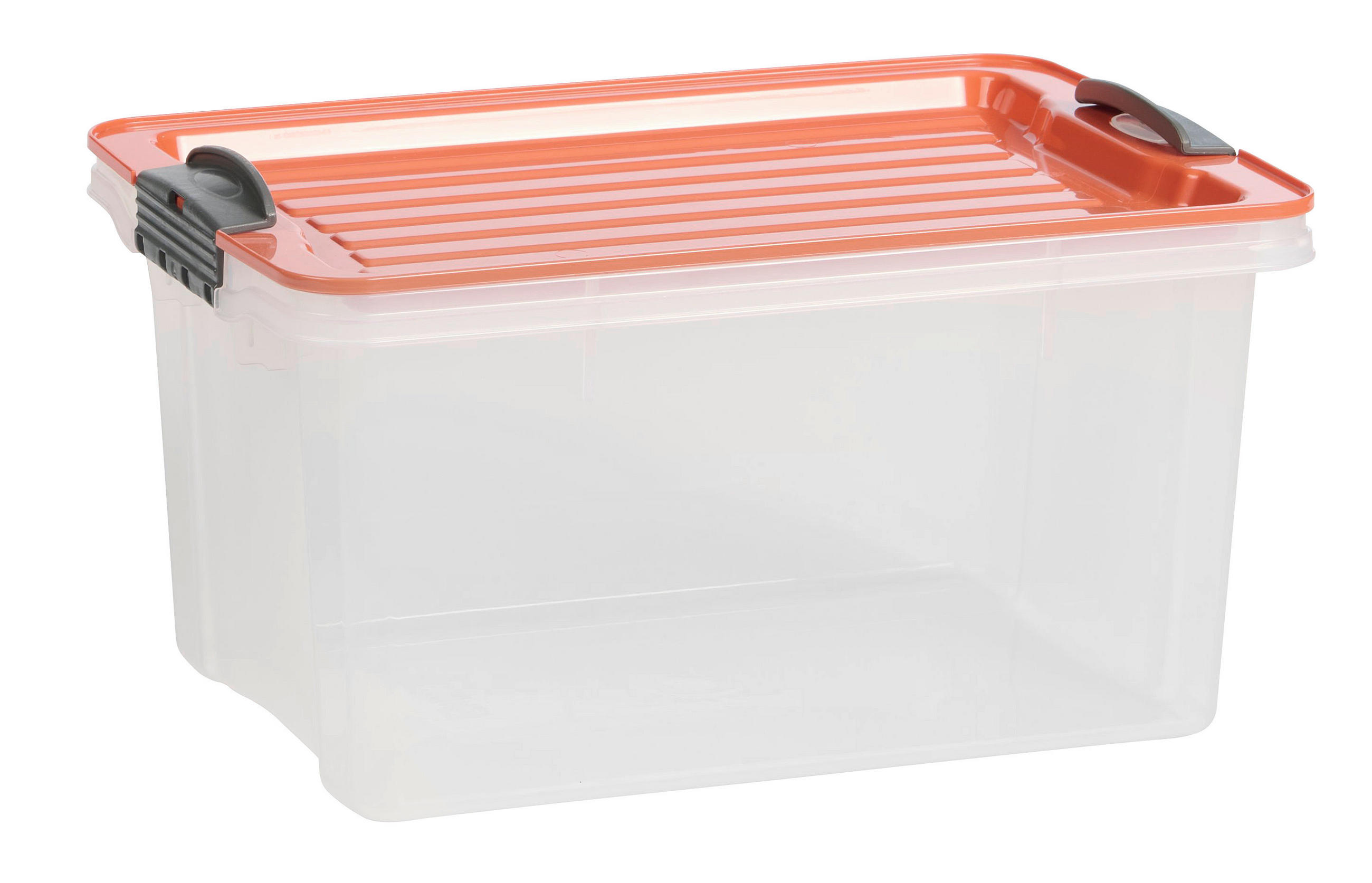 AUFBEWAHRUNGSBOX     - Koralle, KONVENTIONELL, Kunststoff (18,5/15/27cm) - Rotho