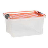 AUFBEWAHRUNGSBOX     - Koralle, KONVENTIONELL, Kunststoff (18,5/15/27cm) - Rotho