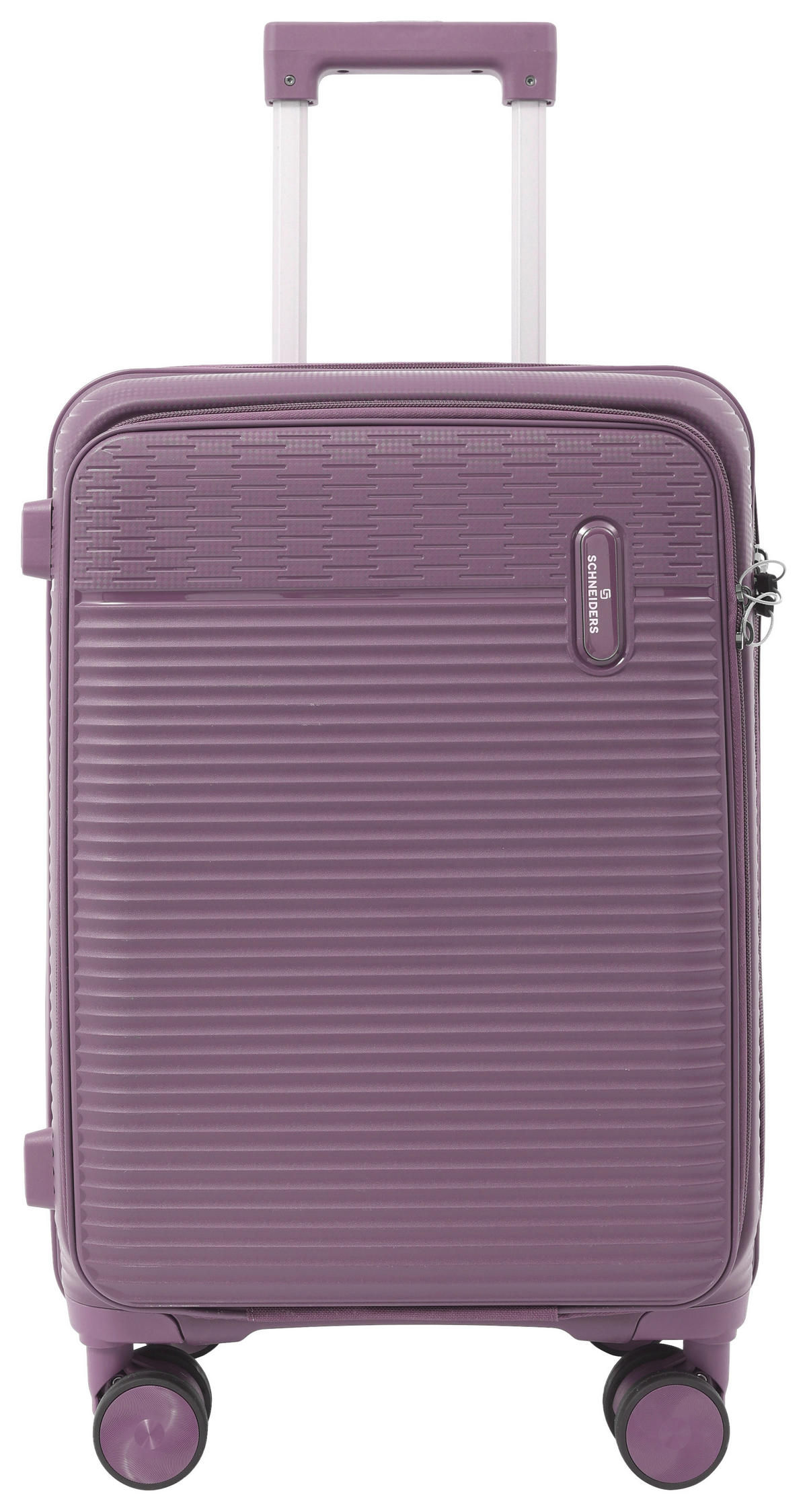 HANDGEPÄCK-KOFFER Aubergine  - Aubergine, Design, Textil (35/55/22cm) - Schneiders