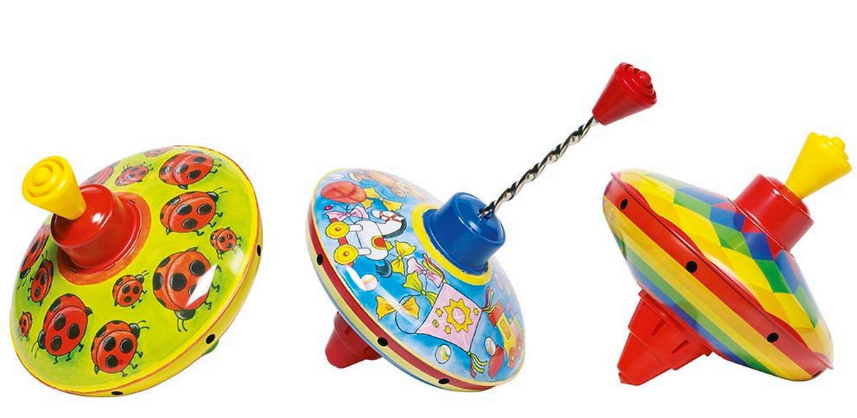 VRTAVKA - večbarvno, Basics, kovina/umetna masa (12,8/14,5cm) - Goki