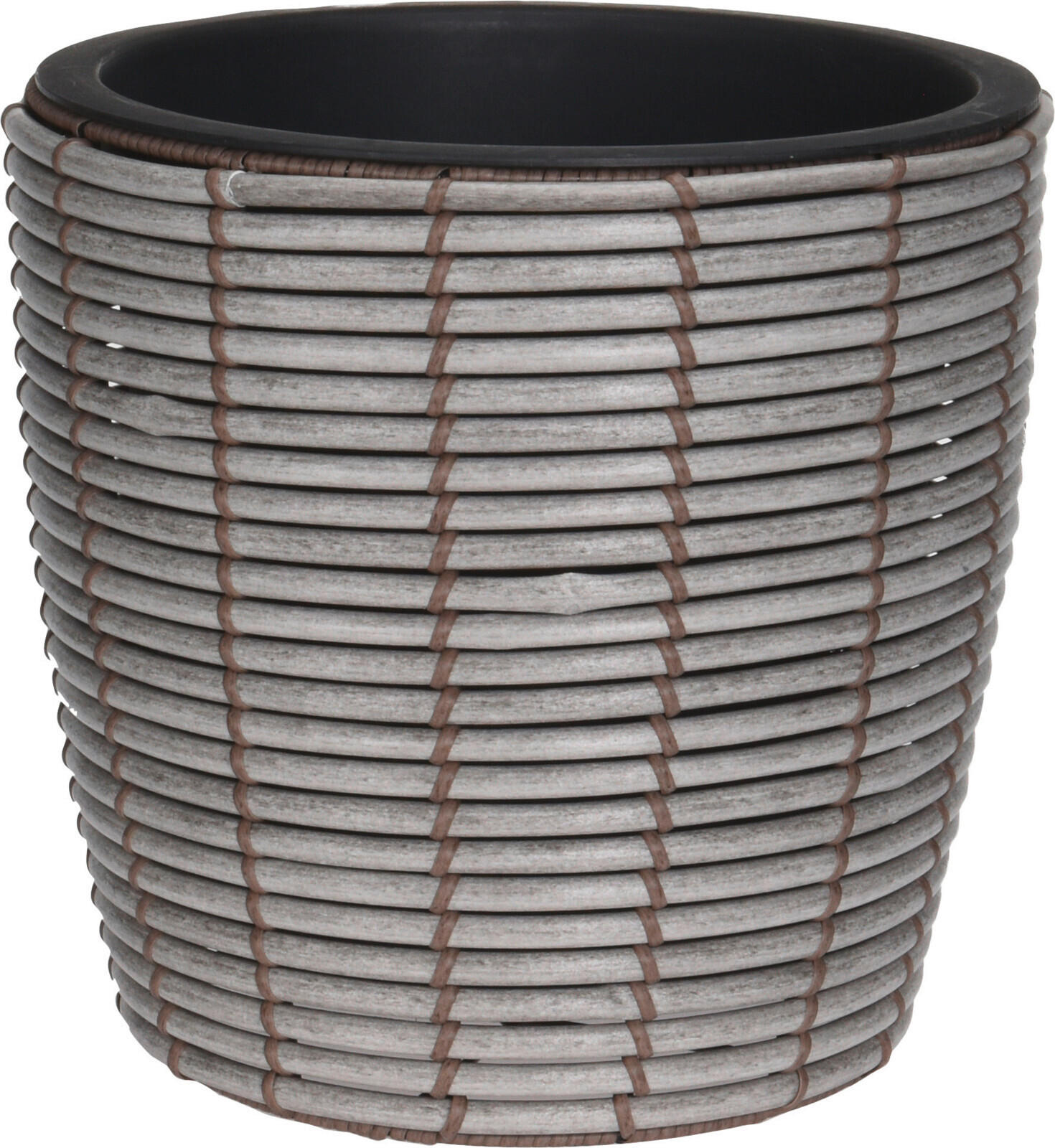 KVETINÁČ plast, 31/31/30 cm - viacfarebná, Basics, plast (31/31/30cm)