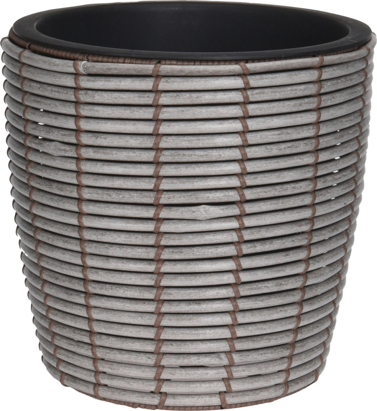 KVETINÁČ plast, 31/31/30 cm - viacfarebná, Basics, plast (31/31/30cm)