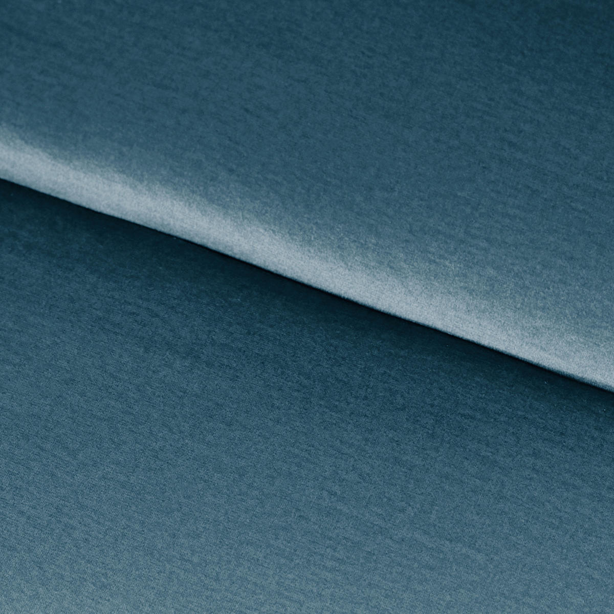 RELAXLIEGE SWING Samt Blau  - Blau/Silberfarben, Design, Textil/Metall (65/65-95/171cm) - Livetastic