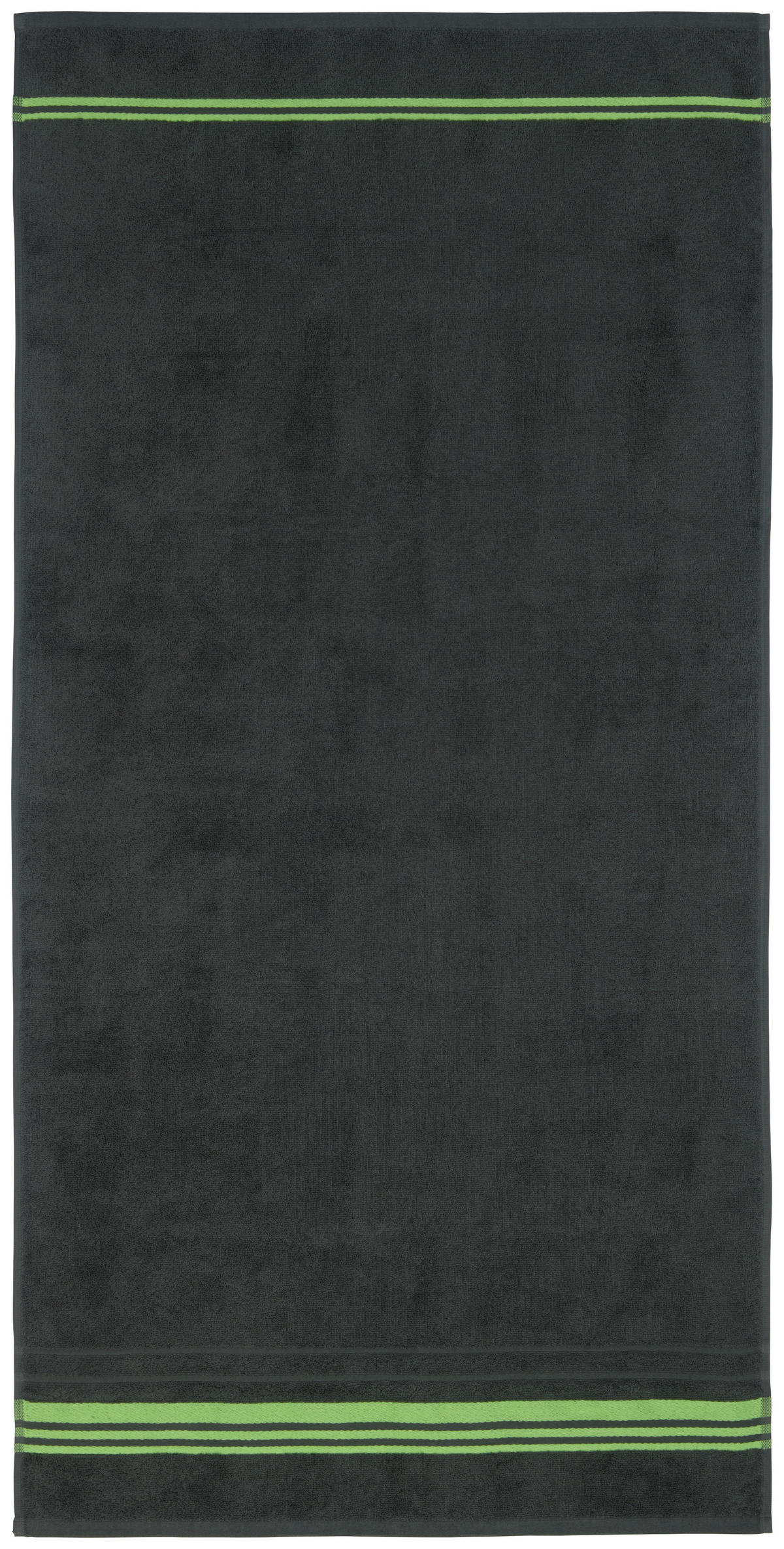 DUSCHTUCH 70/140 cm Eigenmodelle 2026  - Grau/Grün, Design, Textil (70/140cm) - Kleine Wolke