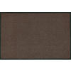 FLACHWEBETEPPICH 120/180 cm Brown Dunkelbraun  - Dunkelbraun, KONVENTIONELL, Kunststoff/Textil (120/180cm) - wash+dry
